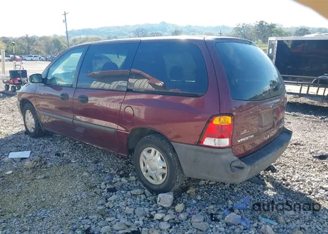 2000 Ford Windstar Lx from USA, damaged, VIN 2FMZA5148YED89781